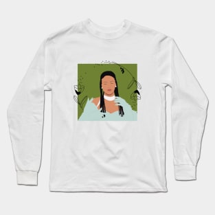 Rihanna Portrait Long Sleeve T-Shirt
